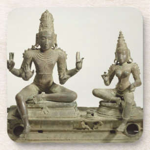 Dessous-de-verre Somaskanda, Chola, Tamil Nadu (bronze)