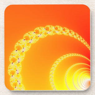 Dessous-de-verre Sound Waves Fractal Art