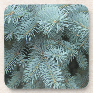 Dessous-de-verre Spruce bleue gris bleu bleu nature rustique