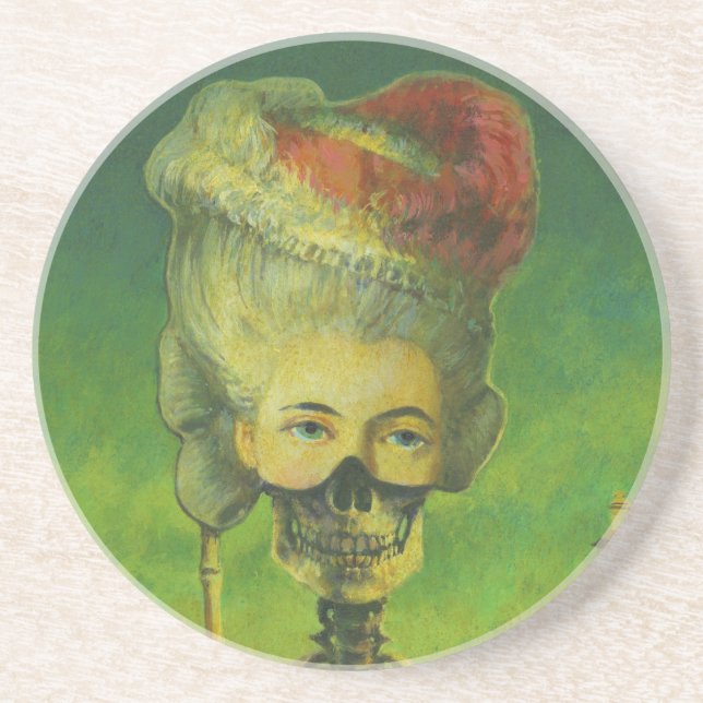 Dessous de verre squelette (Devant)