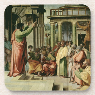 Dessous-de-verre St Paul prêchant à Athènes (bande dessinée pou