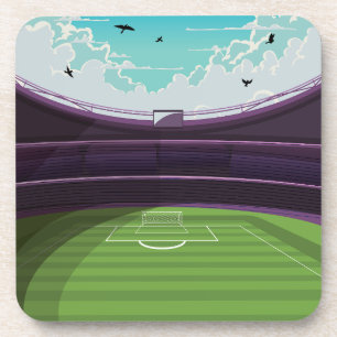 Dessous-de-verre Stade de football