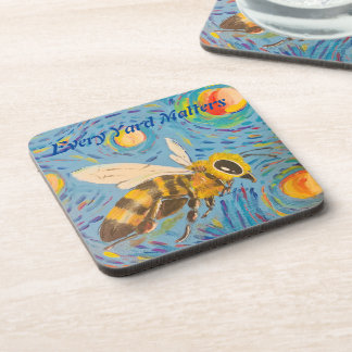 Dessous-de-verre Starry Night Bee Coasters