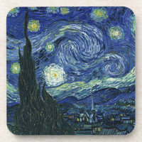 Starry Night Vincent van Gogh Peinture Vintage Art