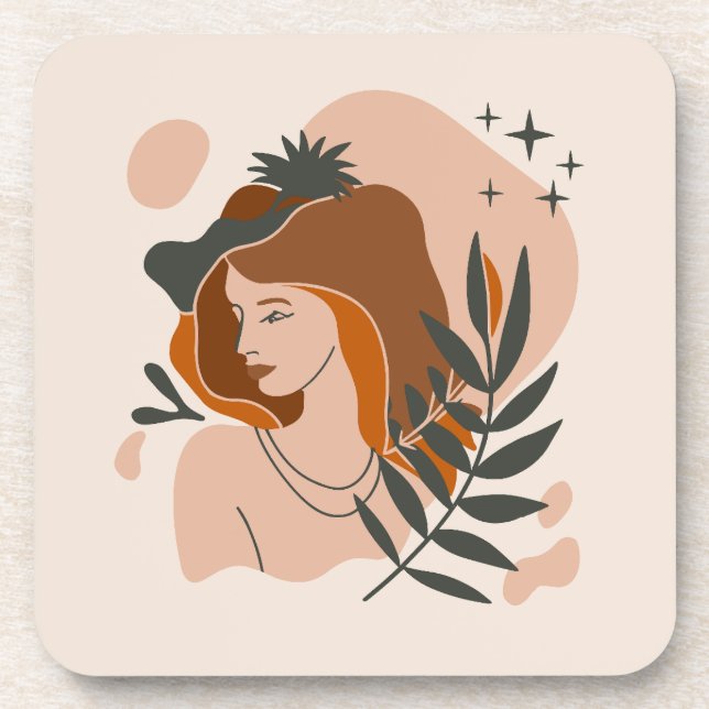 Dessous-de-verre Stars Boho Woman (Devant)