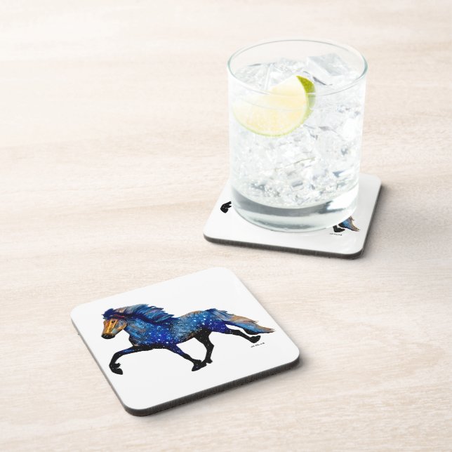 Dessous-de-verre Stary Night Charismatic Tolting cheval islandais (Côté Droit)