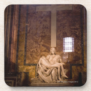 Dessous-de-verre Statues, Vatican, Rome, Italie