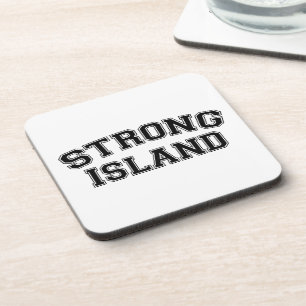 Dessous-de-verre Strong Island, NYC, États-Unis