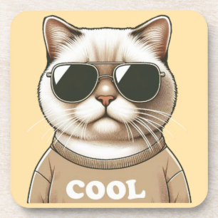 Dessous-de-verre Style chat