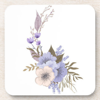 Dessous-de-verre Style floral de la boutique violette