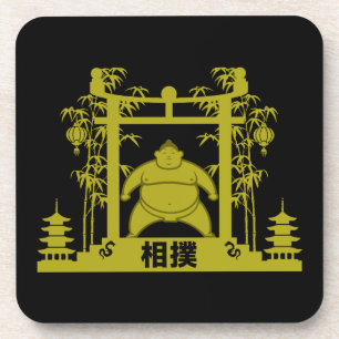 Dessous-de-verre Sumo Wrestler