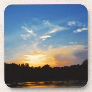 Dessous-de-verre Sunset Mountain Lake