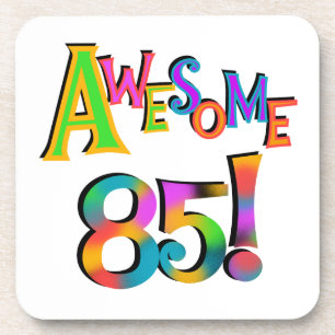 Dessous-de-verre Super 85 T-shirts et cadeaux d'anniversaire