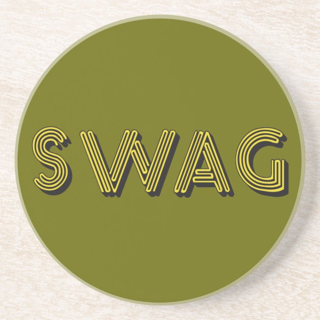 DESSOUS DE VERRE SWAG personnalisé (Devant)