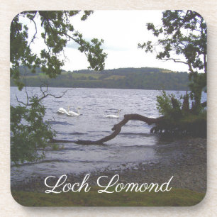 Dessous-de-verre Swans sur Loch Lomond