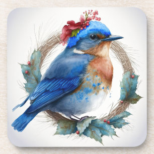 Dessous-de-verre Sweet Bluebird Vacances d'hiver/Dessous de verre d