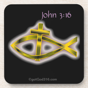 Dessous-de-verre Symbole chrétien gotGod316.com