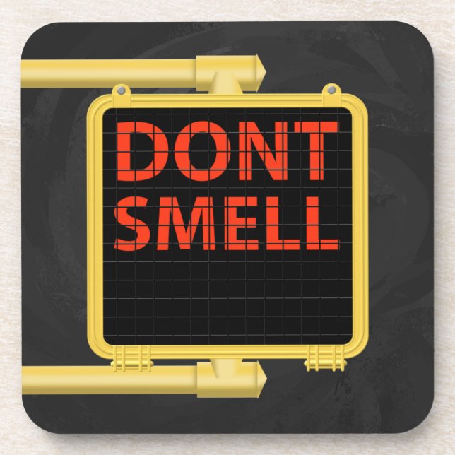 Dessous-de-verre SYMBOLE DE MARCHÉ DE New York Odeur (Devant)