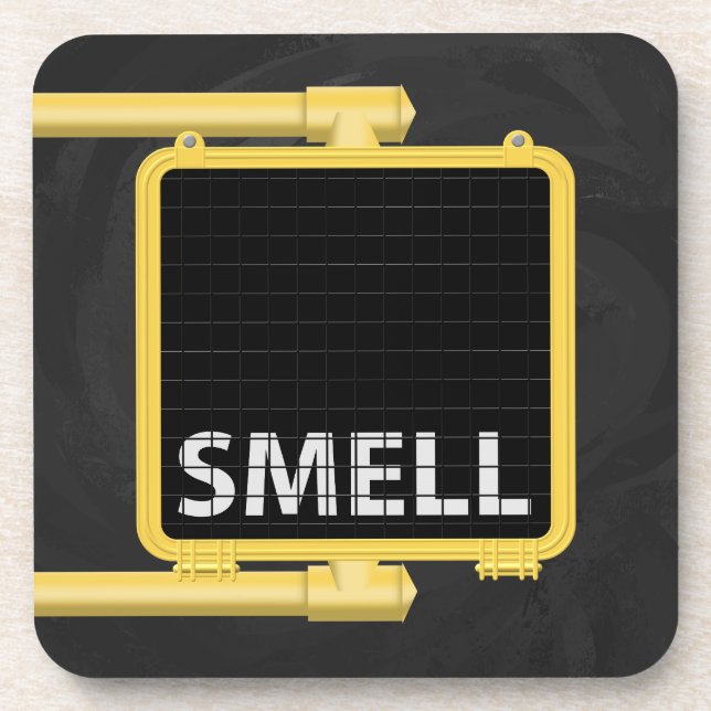 Dessous-de-verre SYMBOLE DE MARCHÉ DE New York Odeur (Devant)