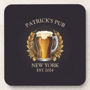 Dessous-de-verre Symbole de pub personnalisé pour la barre d'accuei