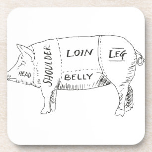 Dessous-de-verre Tableau des bouches de porc (2)