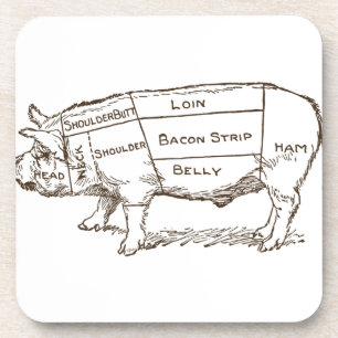 Dessous-de-verre Tableau des bouches de porc (3)