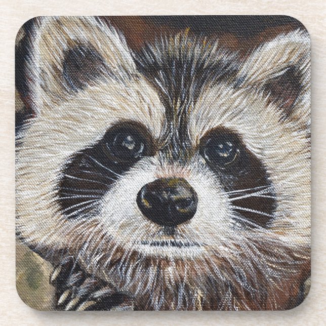 Dessous-de-verre Tableau Raccoon (Devant)