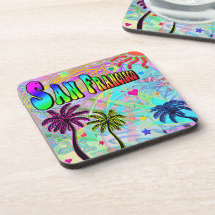 Dessous-de-verre Tapis de San Francisco Romance Vivid