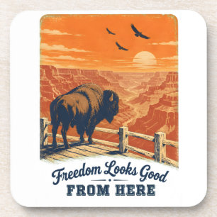 Dessous-de-verre Tapis de verre Canyon Freedom Looks Good