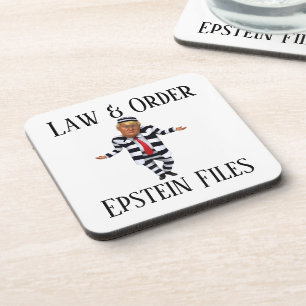 Dessous-de-verre Tapis de verre Law & Order Boisson