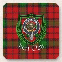 Tartan et blason du clan écossais Kerr
