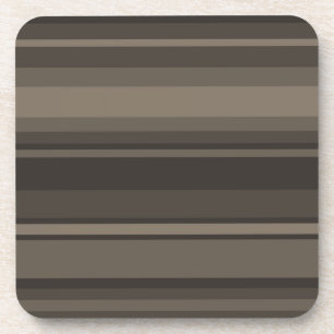 Dessous-de-verre Taupe bandes