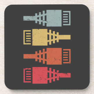 Dessous-de-verre Tech Geek Network Engineer LAN Party