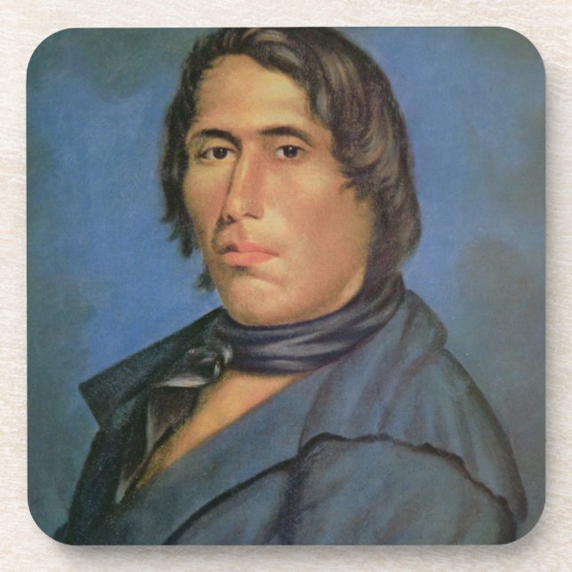 Dessous-de-verre Tecumseh (1768-1813) (huile sur la toile) (Devant)
