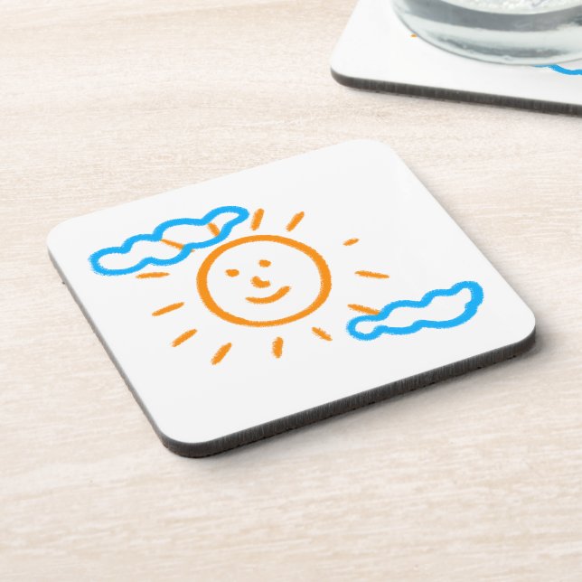 Dessous-de-verre Télécharger des enfants Dessiner Transformer des e (Côté gauche)