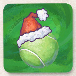 Dessous-de-verre Tennis Ball Christmas Green