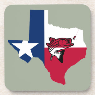 Dessous-de-verre Texas Fishing