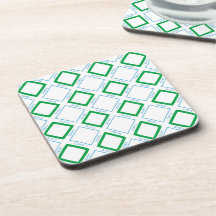 Texte japonais minimal bleu vert diamant