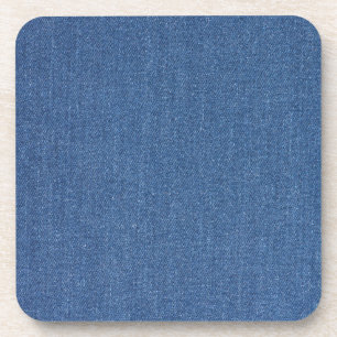 Dessous-de-verre Textile fabric bleu fashion jean denim