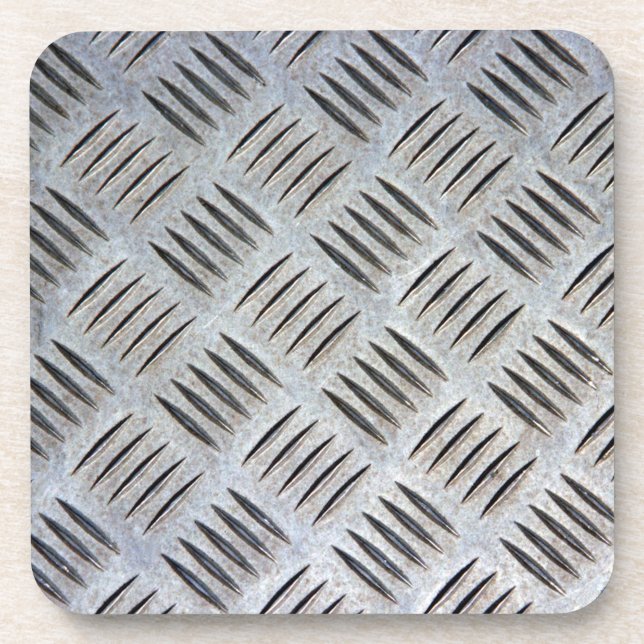 Dessous-de-verre Texture des tôles métalliques (Devant)