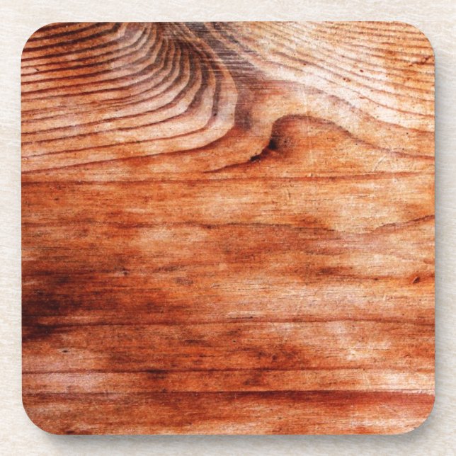 Dessous-de-verre Texture du grain de bois (Devant)