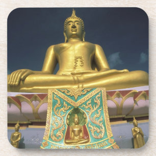 Dessous-de-verre Thaïlande, île de Koh Samui. Grand Bouddha.