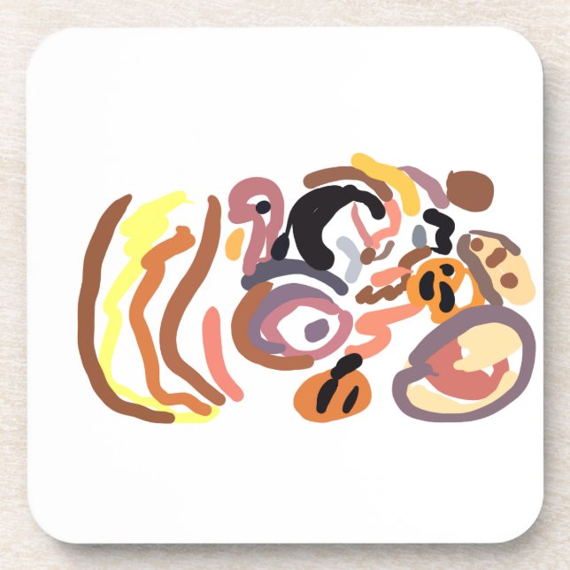 Dessous-de-verre Thanksgiving autumn (Devant)