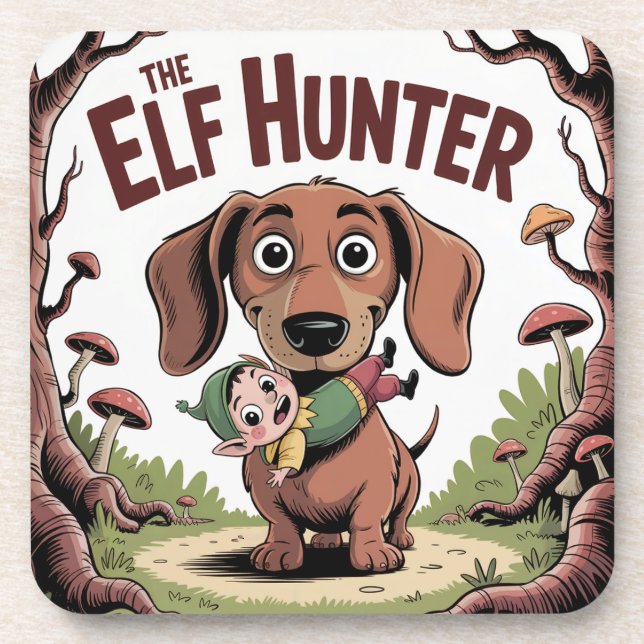 DESSOUS-DE-VERRE THE ELF HUNTER (Devant)