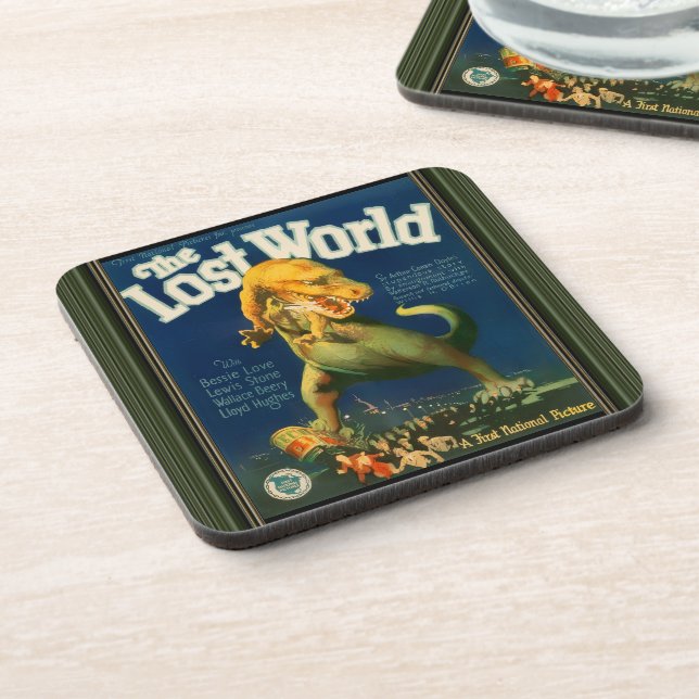 Dessous-de-verre The Lost World Beverage Coaster (Côté gauche)