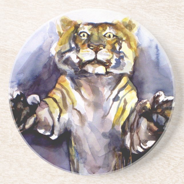 Dessous de verre Tiger (Devant)