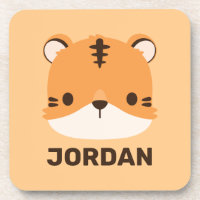 Tigre mignon avec nom personnalisé