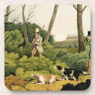 Dessous-de-verre "Tir de faisan", pub. par Thomas McLean, 1820 (