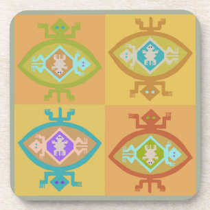 Dessous-de-verre Tortue de la famille Southwest Tortuga