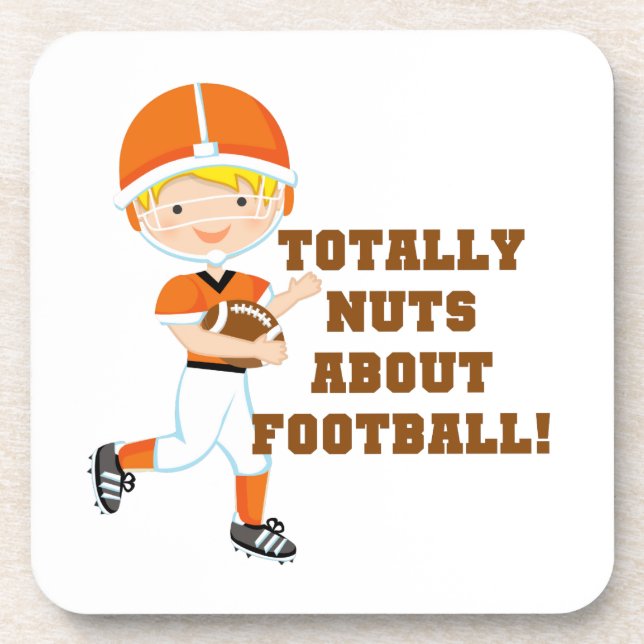 Dessous-de-verre Totalement Nuts au sujet du football (Devant)
